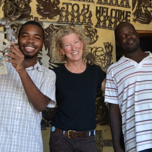 Casey Riddell in Haiti