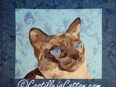 Castilleja Cotton Jake the Cat Quilt