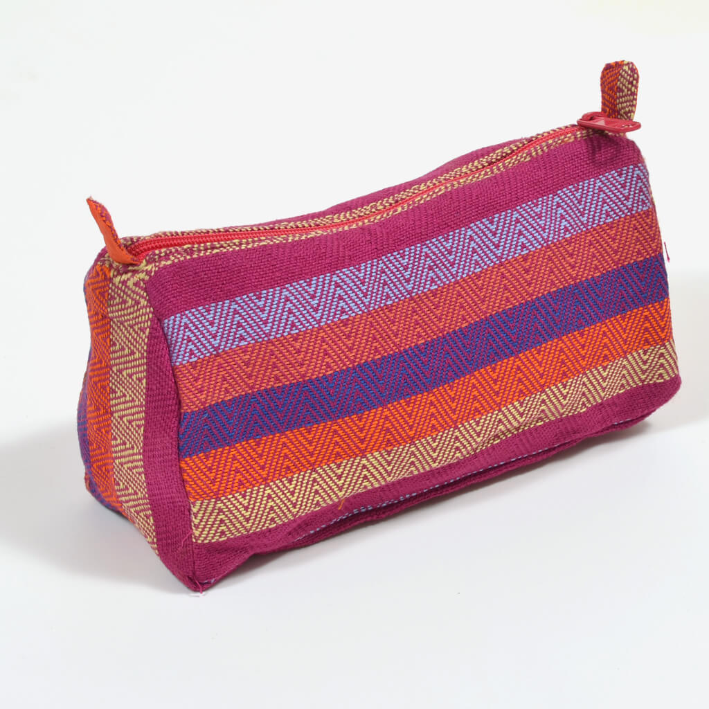 Mayamam Weavers Toiletry Bag | Sunrise Stripe One Size