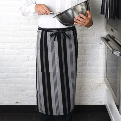 Black Gray Bistro Apron