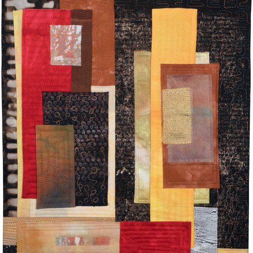 Art Quilt by Floris Flam - Cityscape-7