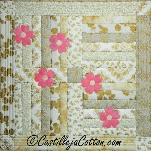 Designed and quilted by Castilleja Cotton