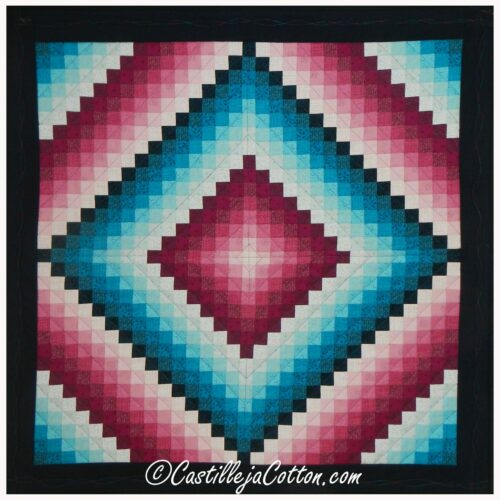 Designed and quilted by Castilleja Cotton