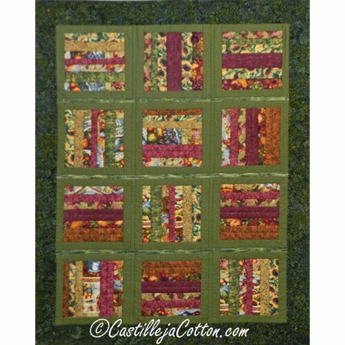 Designed and quilted by Castilleja Cotton