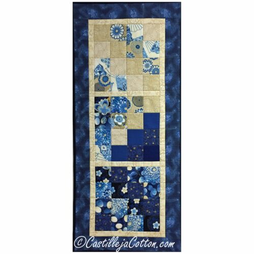 Designed and quilted by Castilleja Cotton