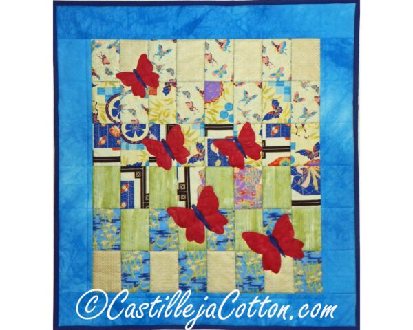 Designed and quilted by Castilleja Cotton