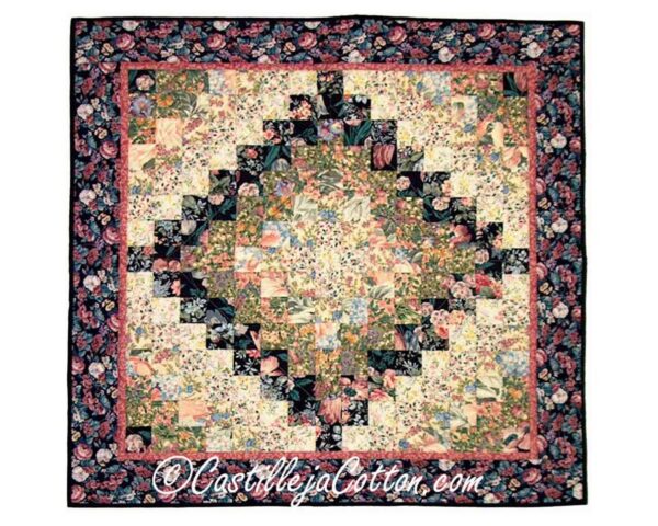 Designed and quilted by Castilleja Cotton