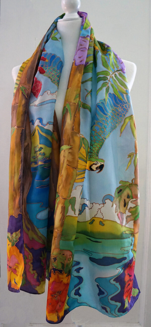 2 parrots - full view 2
