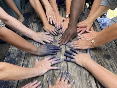 Austin School of Fiber Art Indigo Dye Class