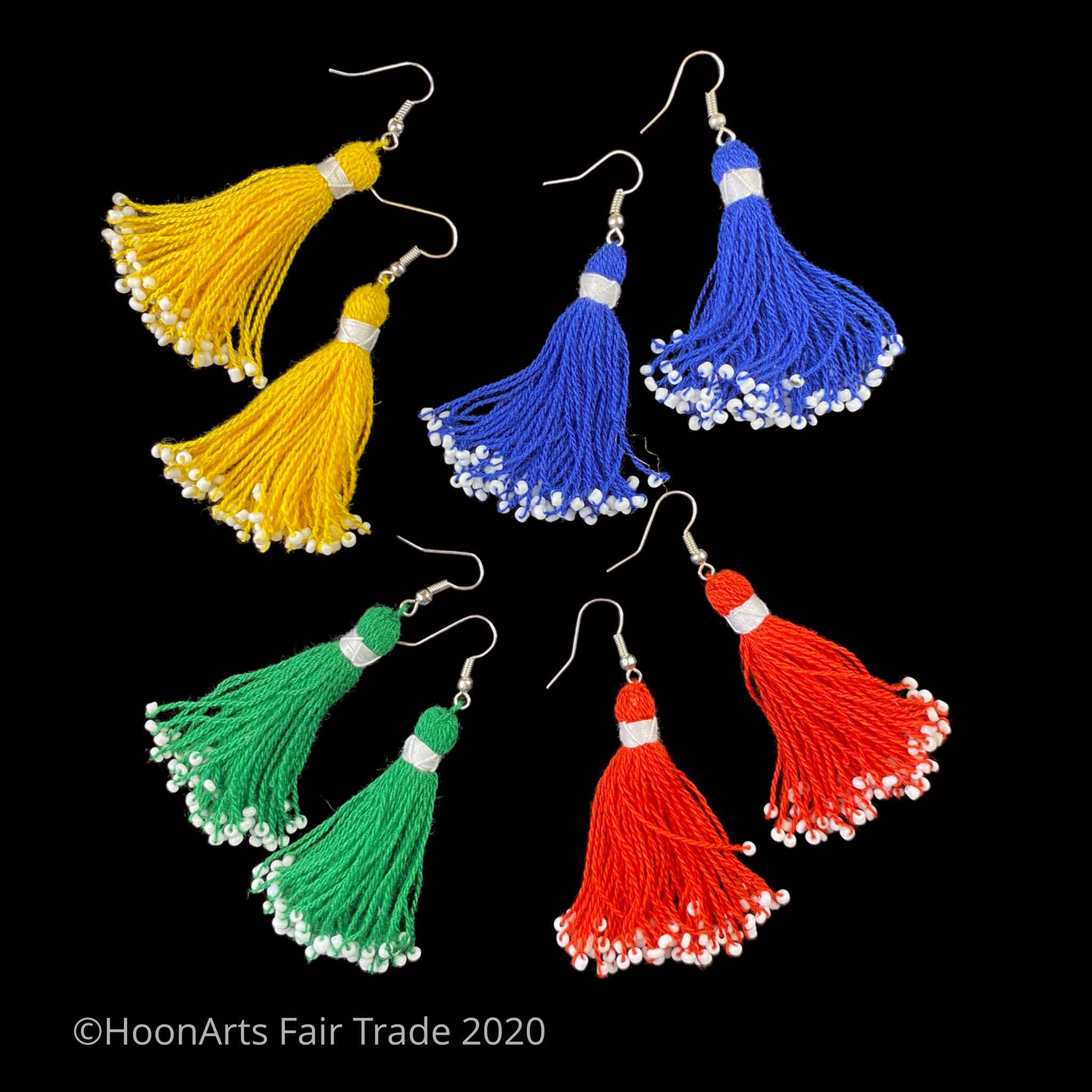 CENTRAL ASIAN mixed UZBEK / TAJIK tribal Tassels