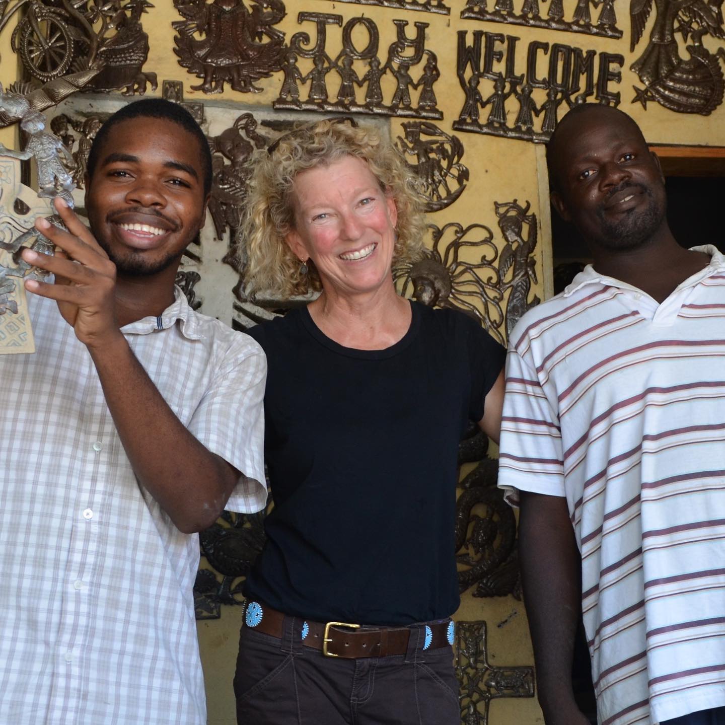 Casey Riddell in Haiti from Artizan Made, A Handmade Collective of ...