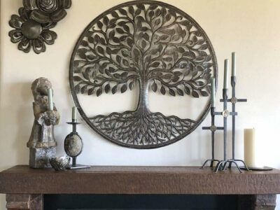 It's Cactus Haitian Metal Art Tree of Life