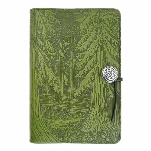 Modern Artisan Embossed Leather Journal: Evergreen Forest