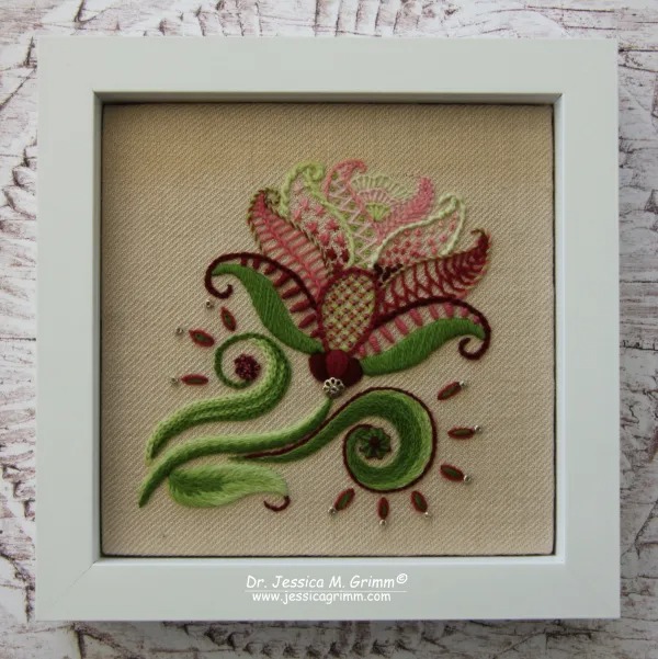 Embroidery by Acupictrix - Dr Jessica Grimm, Germany