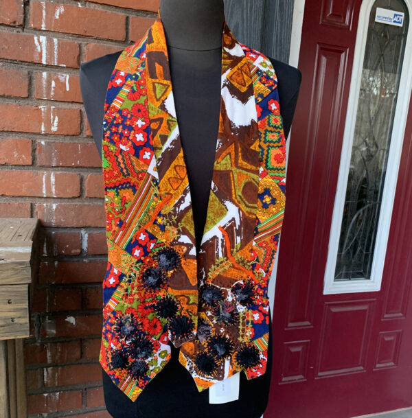 Rayela Art Necktie Scarf Psychedelic 4