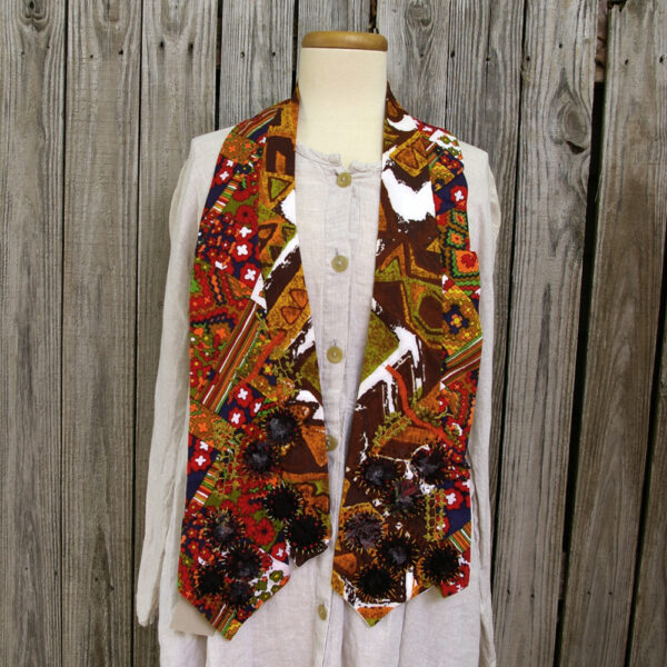Rayela Art Necktie Scarf Psychedelic 2