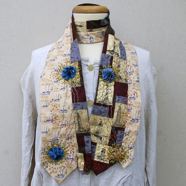 Rayela Art Necktie Scarf Nautical