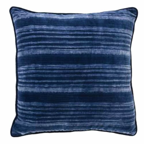 Indigo Stripe Cushion Cover - India