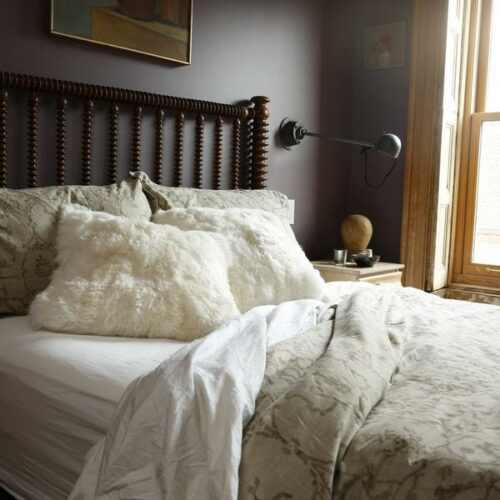 Alpaca White Pillow from Accompany Fair Trade