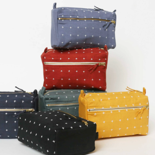 Small Rust Toiletry Bag from Accompany Fair Trade