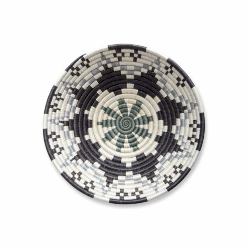 Black and White Hope Basket - Rwanda