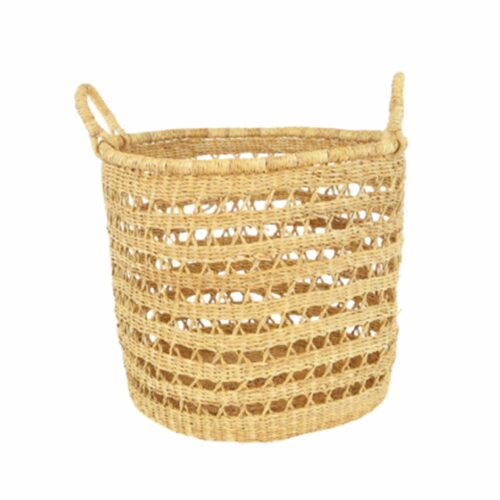 Natural Lace Storage Basket from Accompany Fair Trade