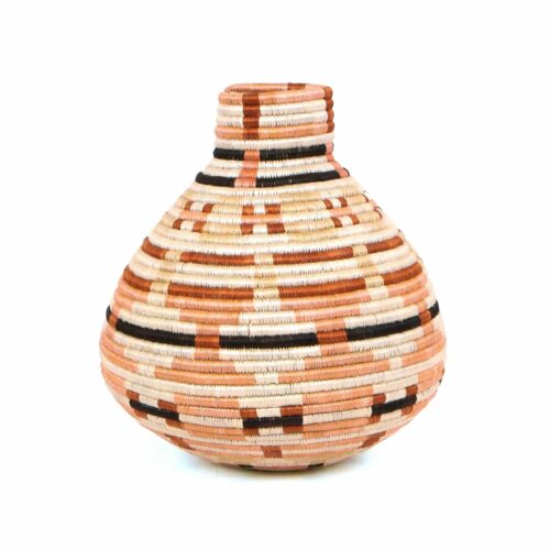 Peach Mpira Vase from Accompany Fair Trade