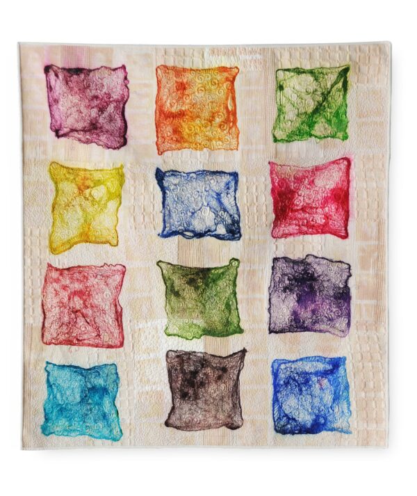 desedamas silk art textile from Spain