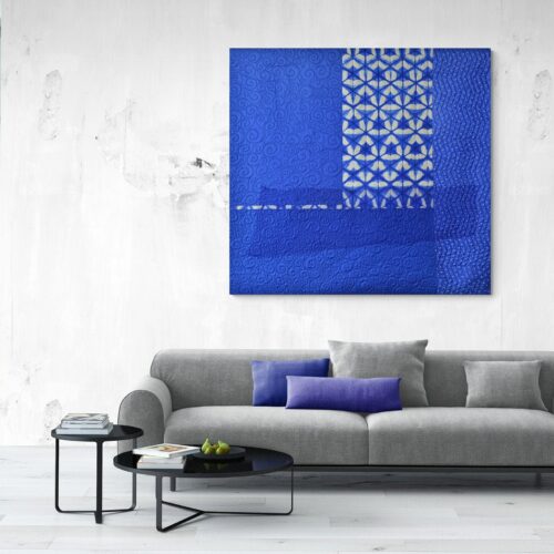 desedamas modern silk art textile from Spain