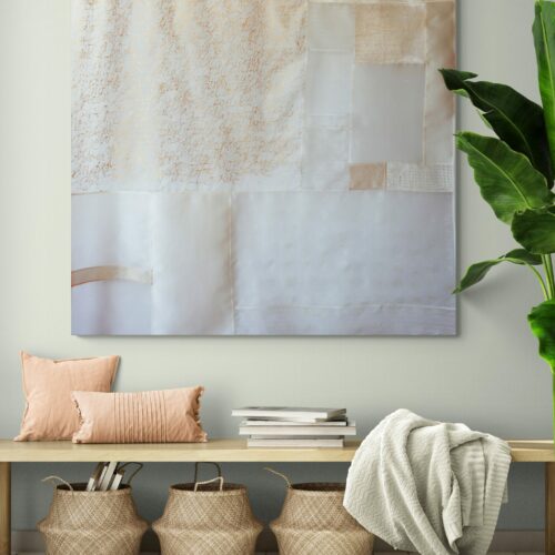 desedamas modern silk art textile from Spain