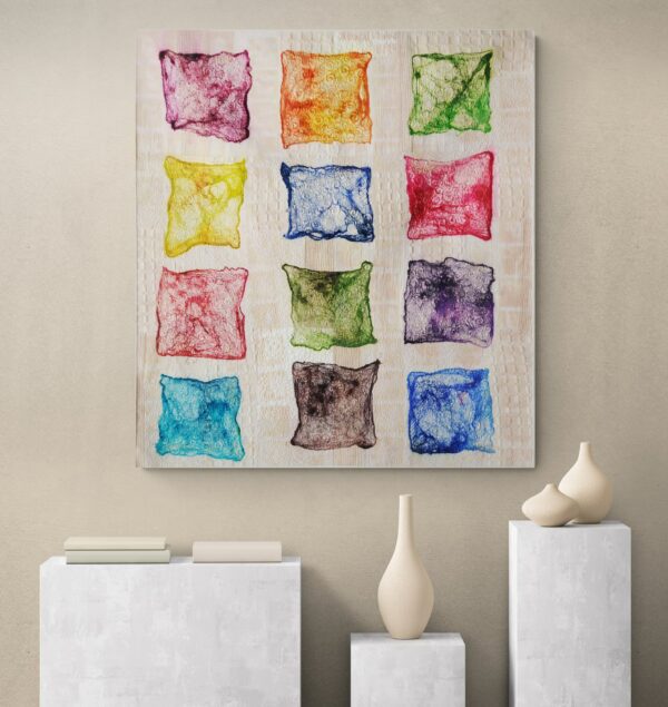 desedamas silk art textile from Spain