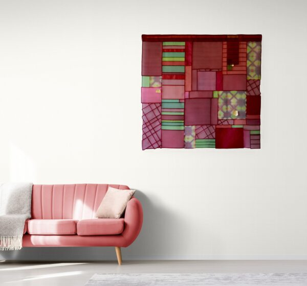 desedamas silk art textile from Spain