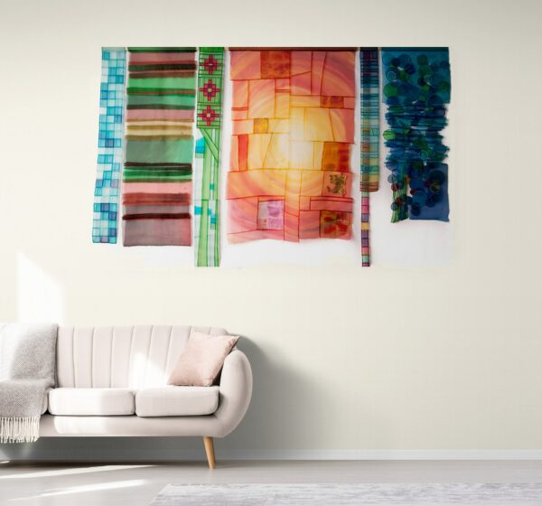 desedamas silk art textile from Spain