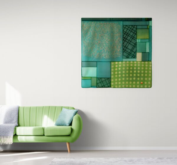 desedamas silk art textile from Spain