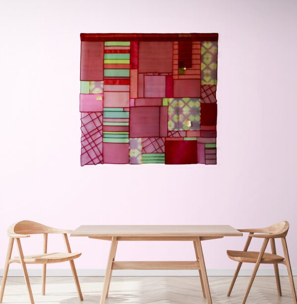 desedamas silk art textile from Spain
