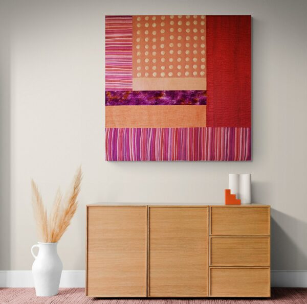 desedamas silk art textile from Spain