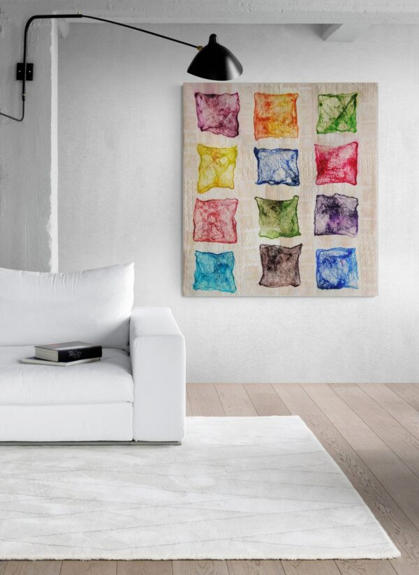desedamas silk art textile from Spain