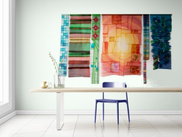 desedamas silk art textile from Spain