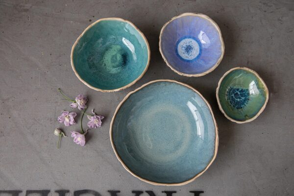 Kari Ceramics 4 nesting bowls