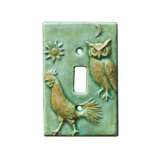 Honey Bee Ceramics Light Switch Covers