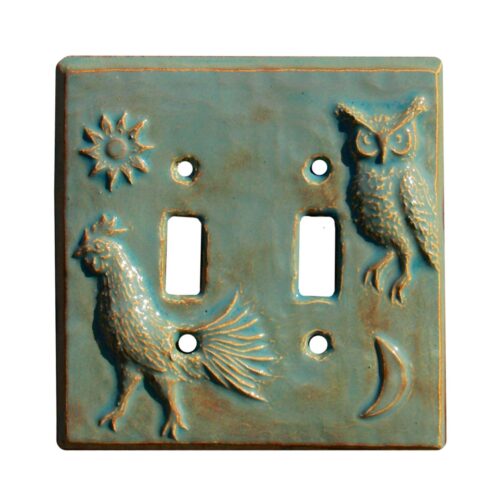 Honey Bee Ceramics Light Switch Covers