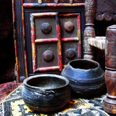 Vintage wood from Afghan Tribal Arts