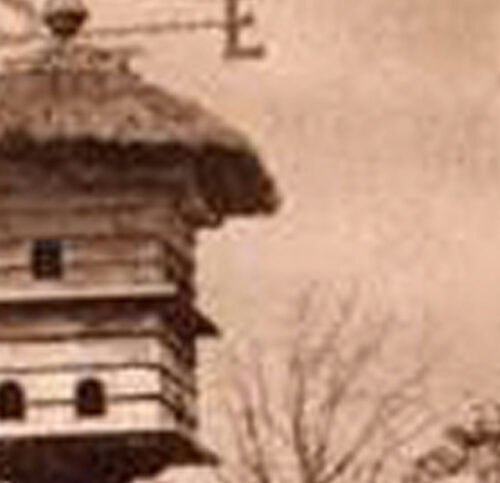 handmade bird houses and feeders