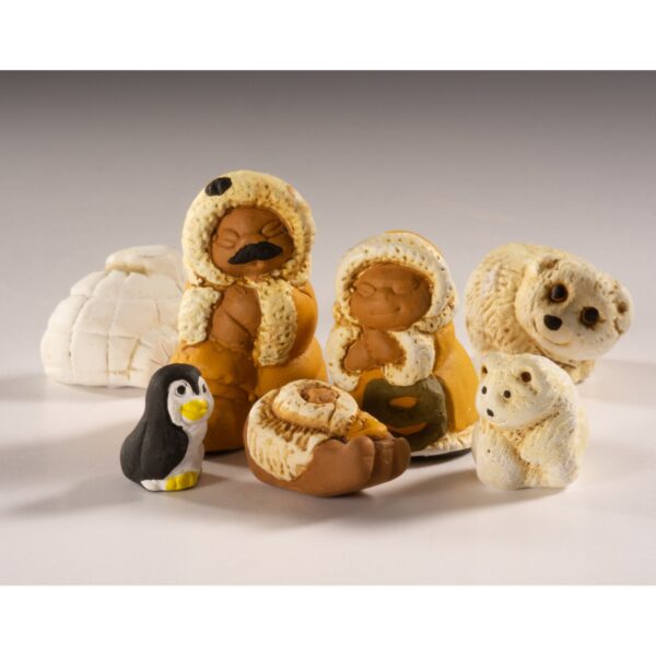 Lucuma Designs Fair Trade Polar - Petite Nativity Set of 7