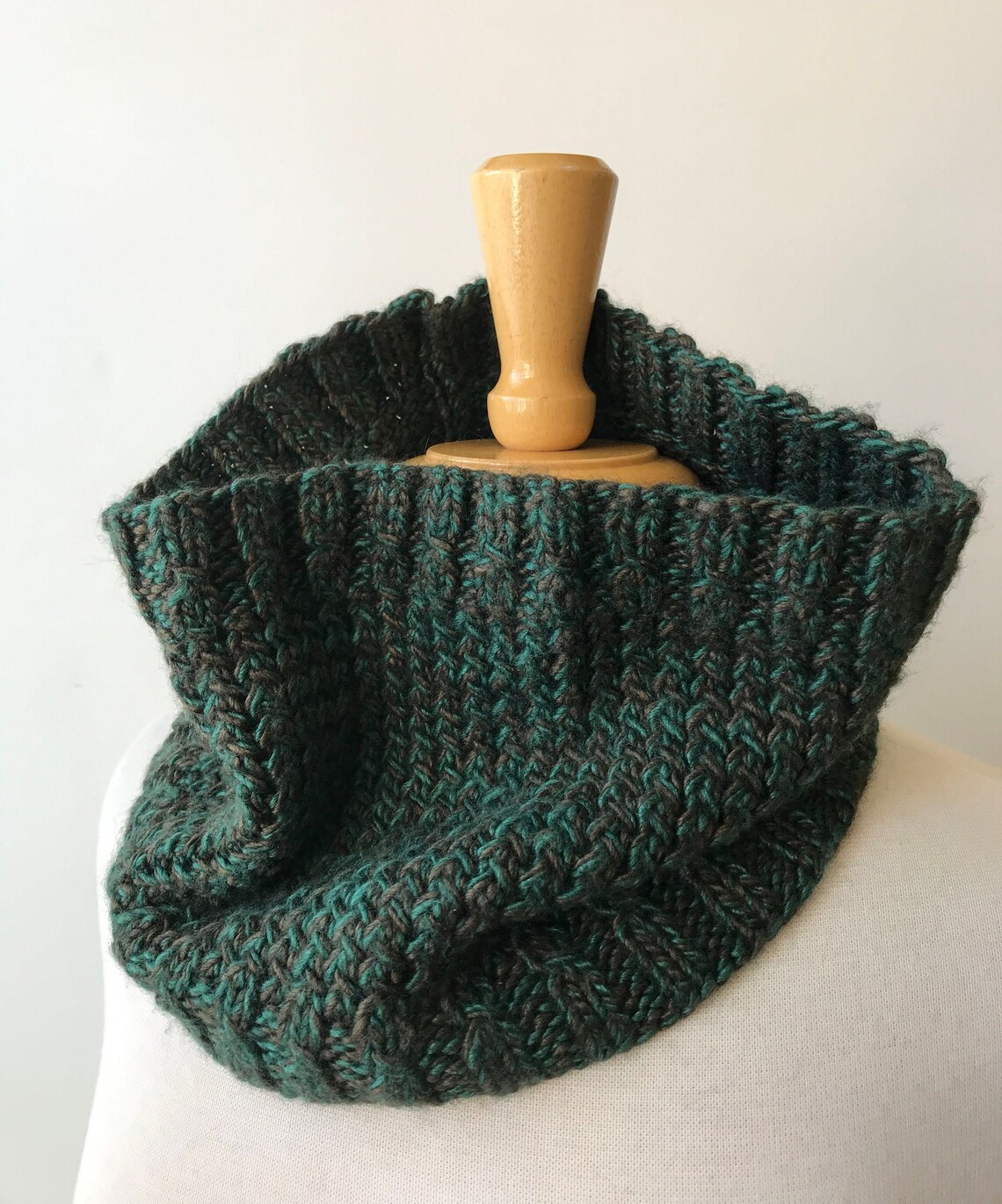 Elena Rosenberg Hand Knitted Cowl