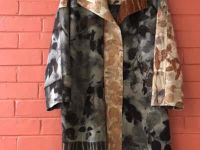 Gone Rustic Studio eco dyed Rita Summers designed coat