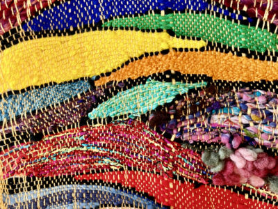 Jeri Gillin Weaving - Colorful Saori