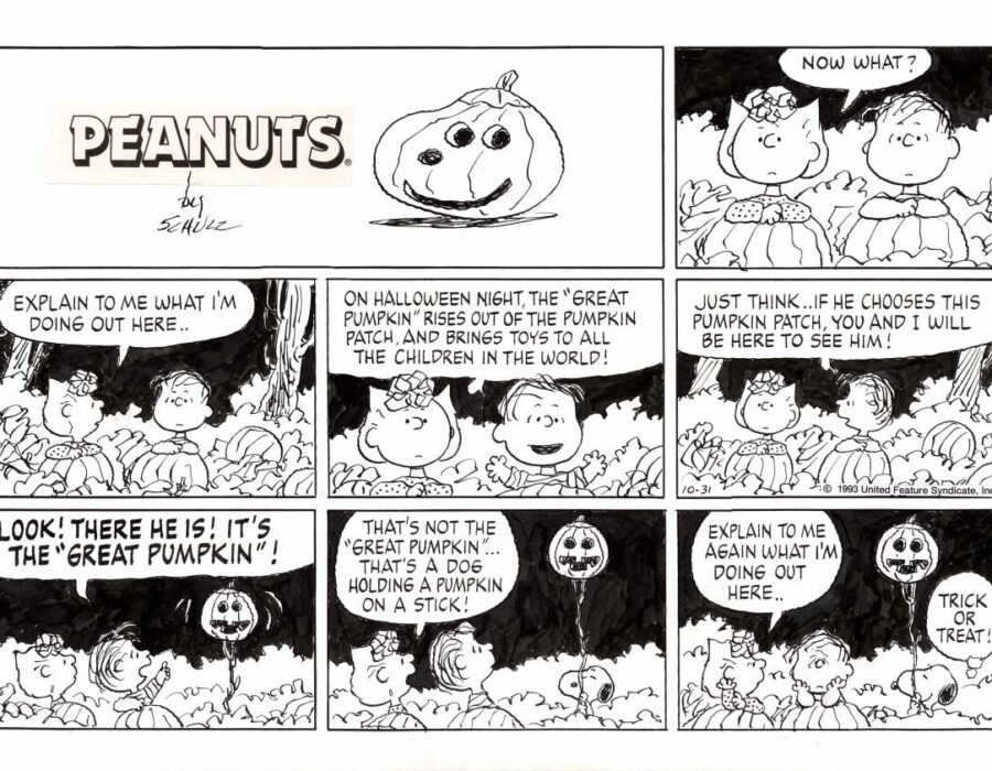Peaanuts the Great Pumpkin