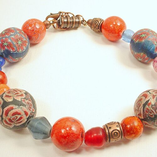 Deerwoman Designs Bracelet with Fimo