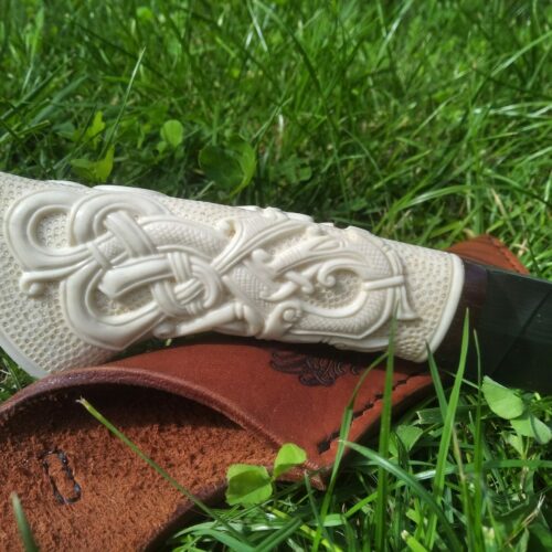 BoneCarvingArt Hand carved Viking Bone art in Ukraine